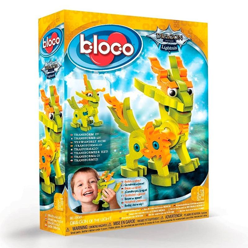 بلوكو - كتل بناء التنين المضيئة