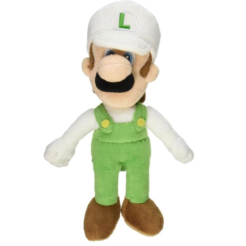 ساني - قطيفة سوبر ماريو المخملية فاير لويجي 9 سم