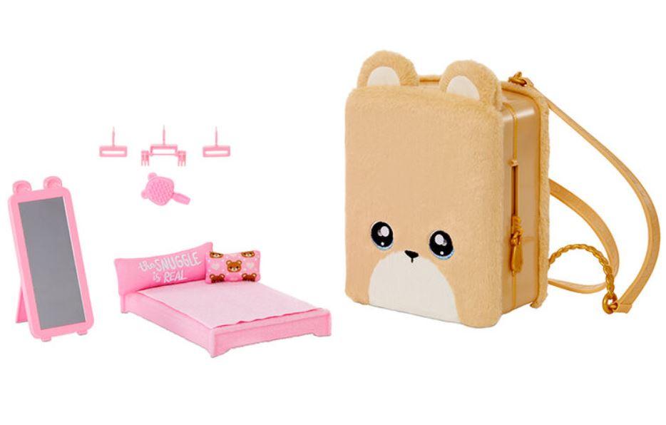 Na! Na! Na! Surprise 3-In-1 Backpack Bedroom Playset - Sarah Snuggles
