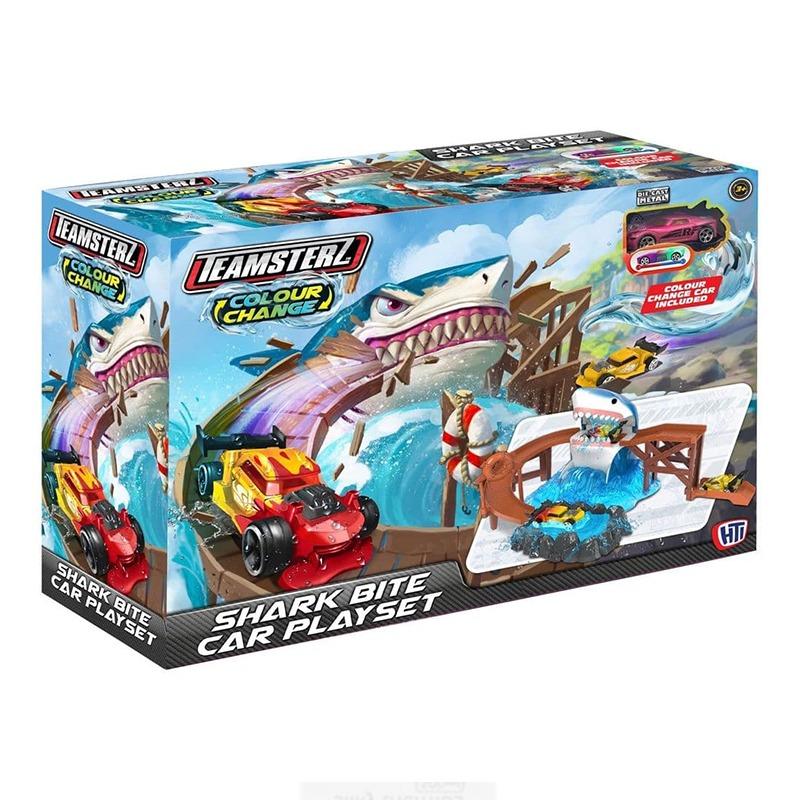 Teamsterz Colour Change Shark Bite Playset
