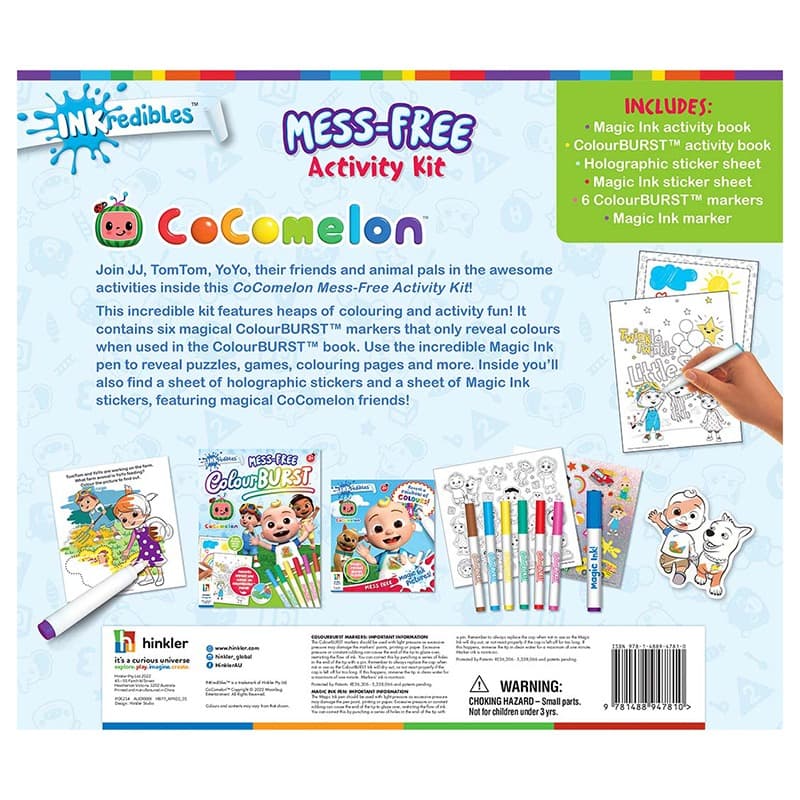 Inkredibles CoComelon Activity Kit