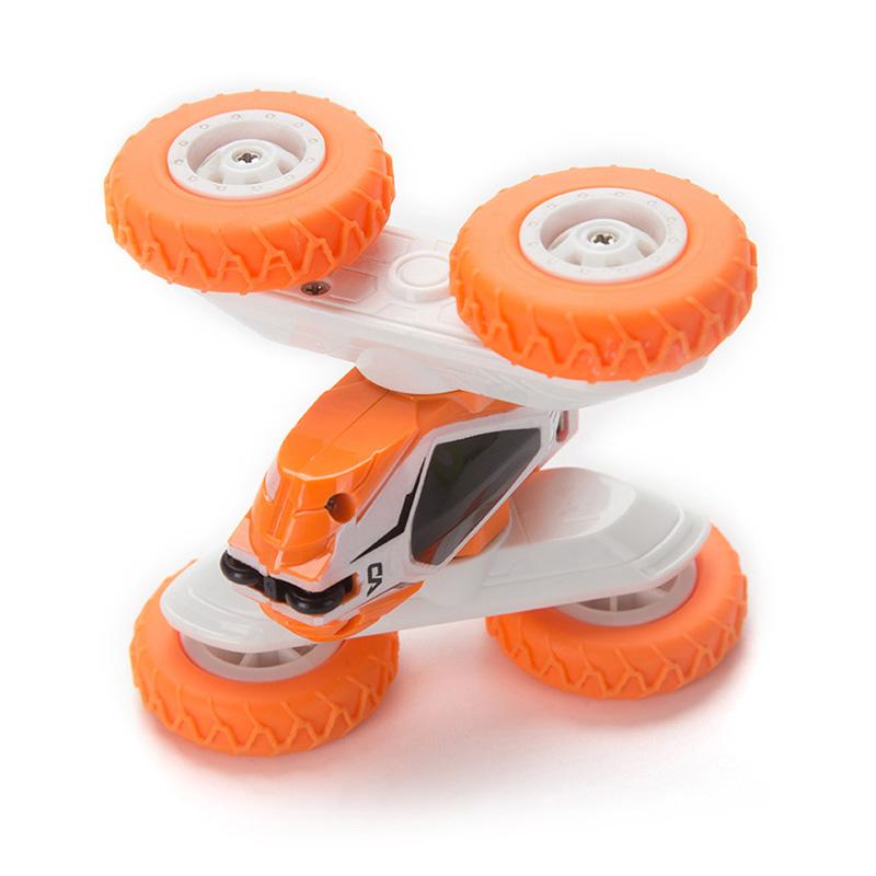 D Power Mini RC Stunt Car Cyan Spin 630 - Orange