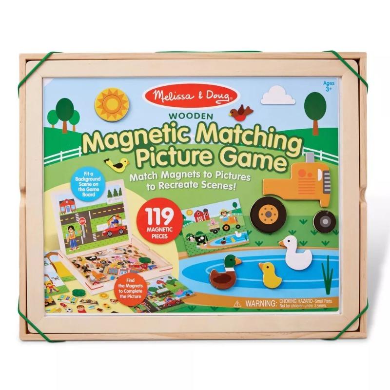 Melissa And Doug Magnetic Matching Picture Game 119pc