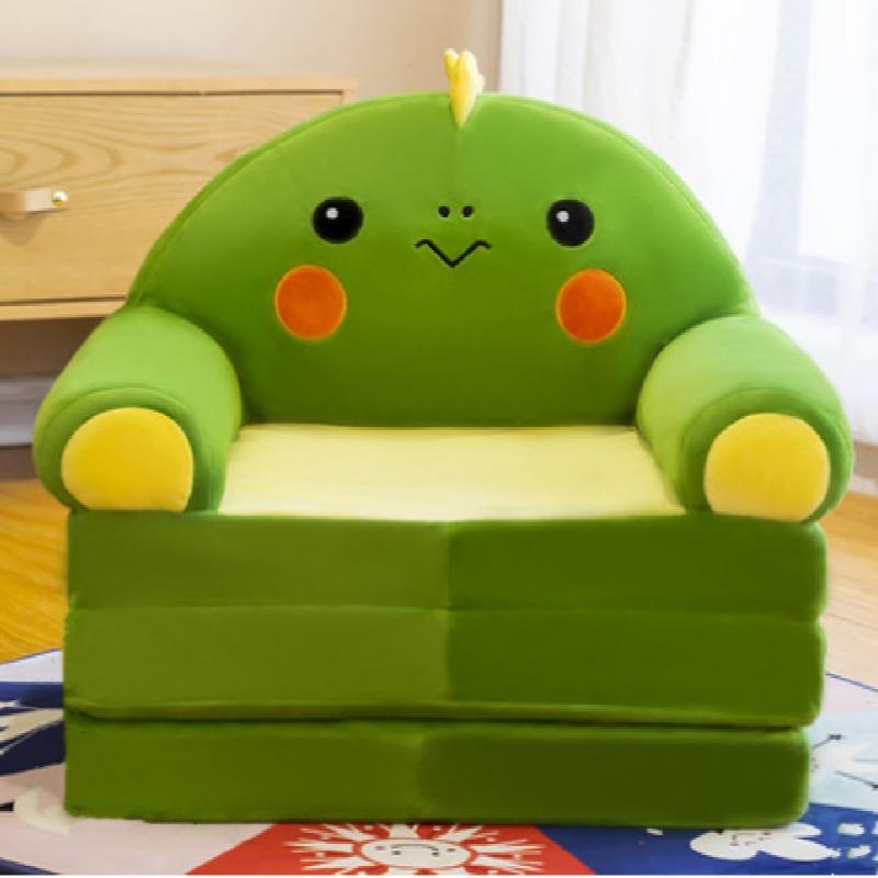 Folding Sofa 3 Layers Dinosaur - Green