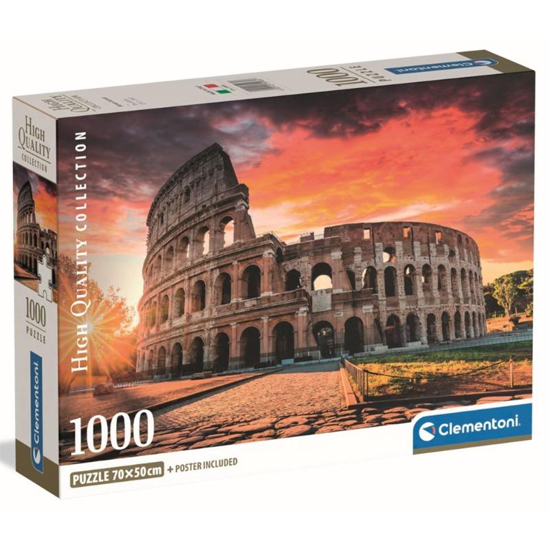 Clementoni Hqc Roman Sunset Poster - 1000 Pcs Puzzle