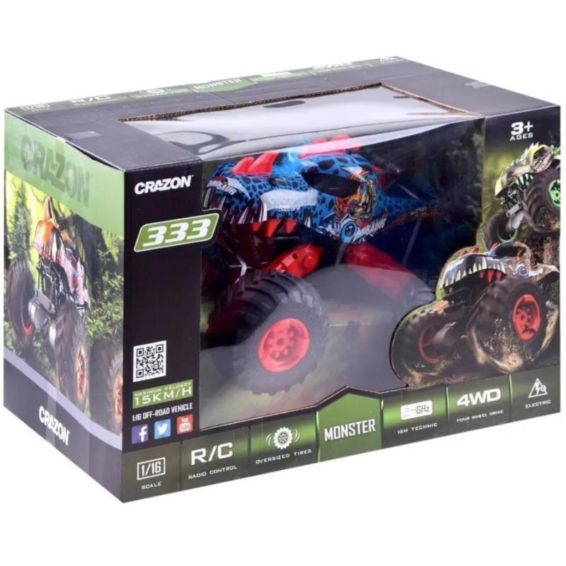 Crazon High Speed Dino Car - Red