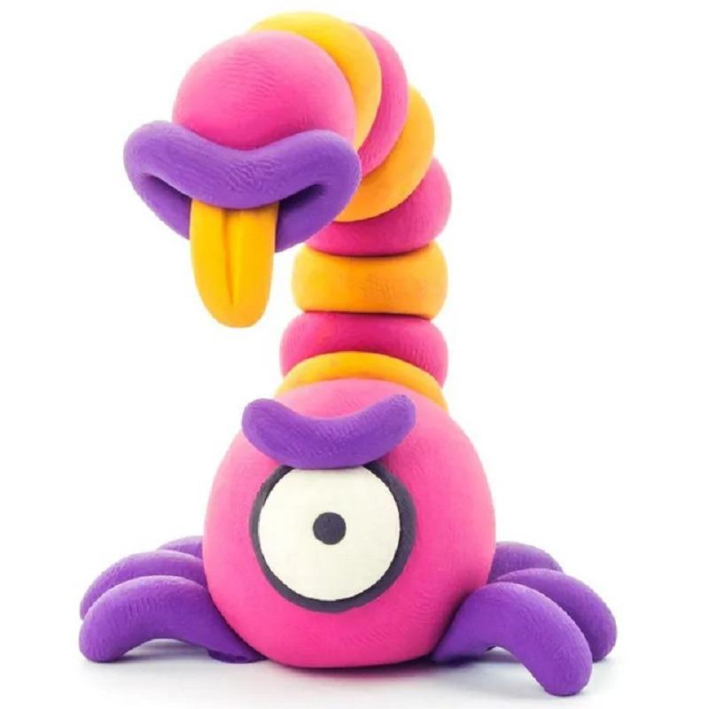 Hey Clay DIY Aliens Plastic Modelling Air Dry Clay Kit - 6pcs