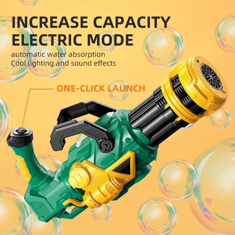 10 Holes Bubble Machine Gun - Armor Green