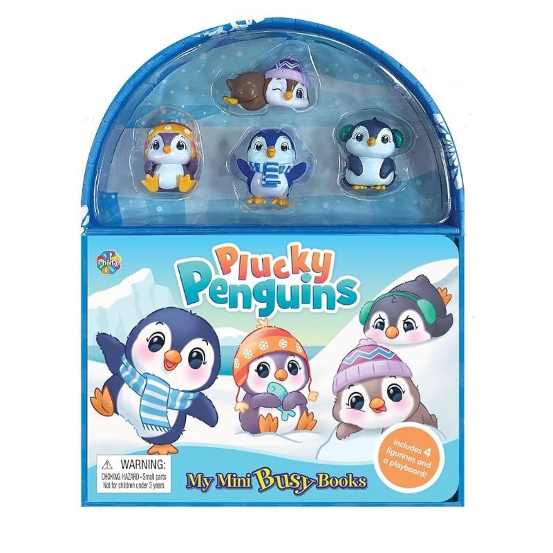 Phidal Plucky Penguins Mini Busy Books