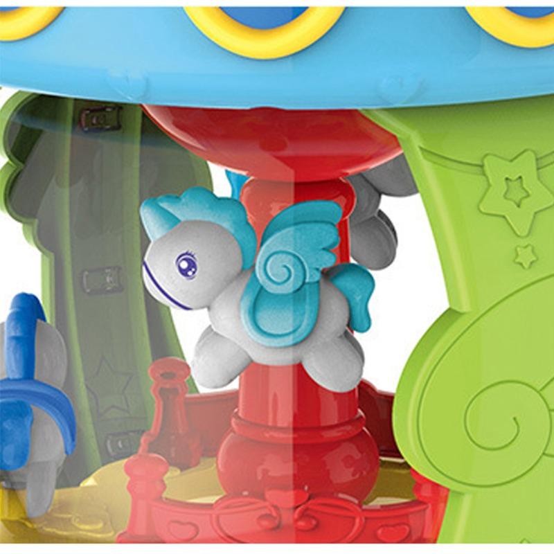 هوانجر - طبلة الموسيقى القابلة للدوران أزرق