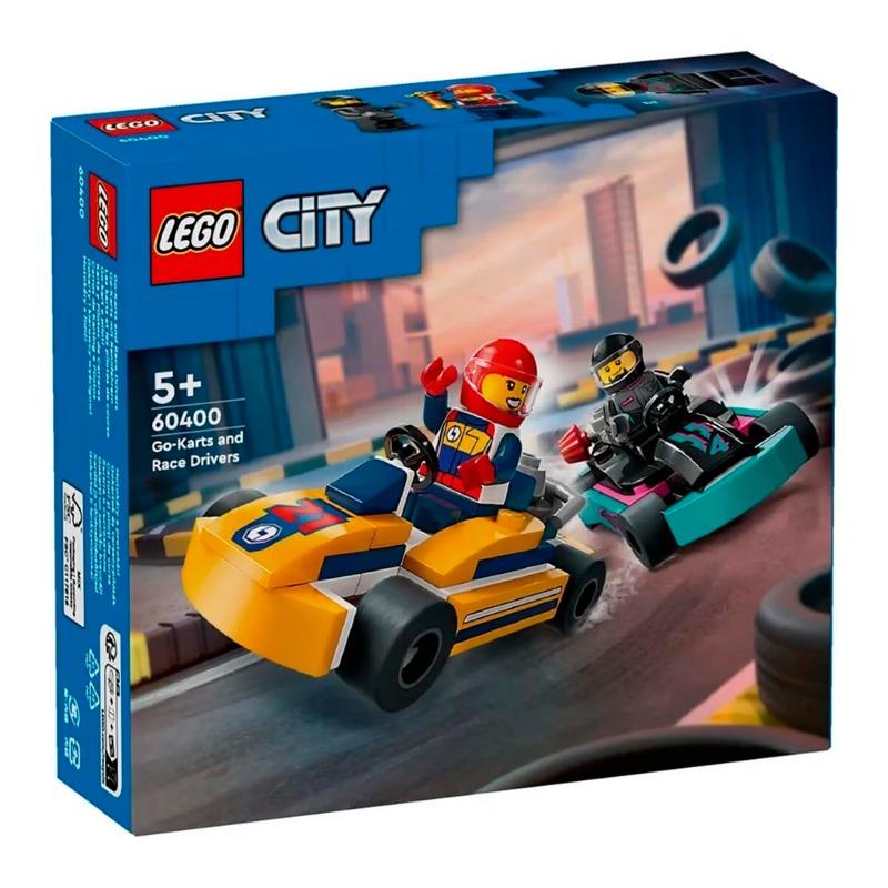 ليجو - مجموعة بناء سيتي جو كارتس ومجسمين 60400
