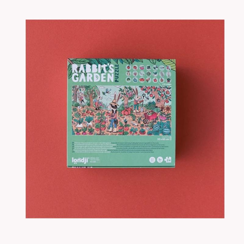 Londji - Puzzle Rabbits Garden 24Pcs