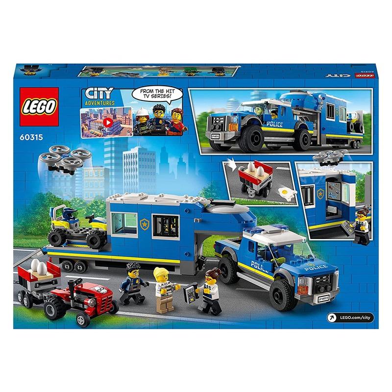 Lego City Police Mobile Command Truck