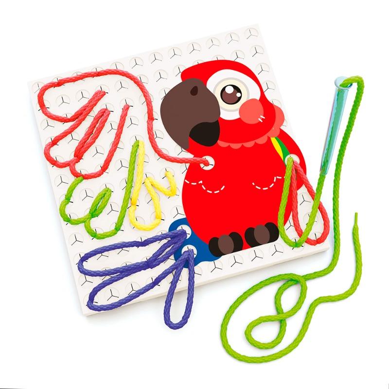 Quercetti Parrot Filo Sewing Kit