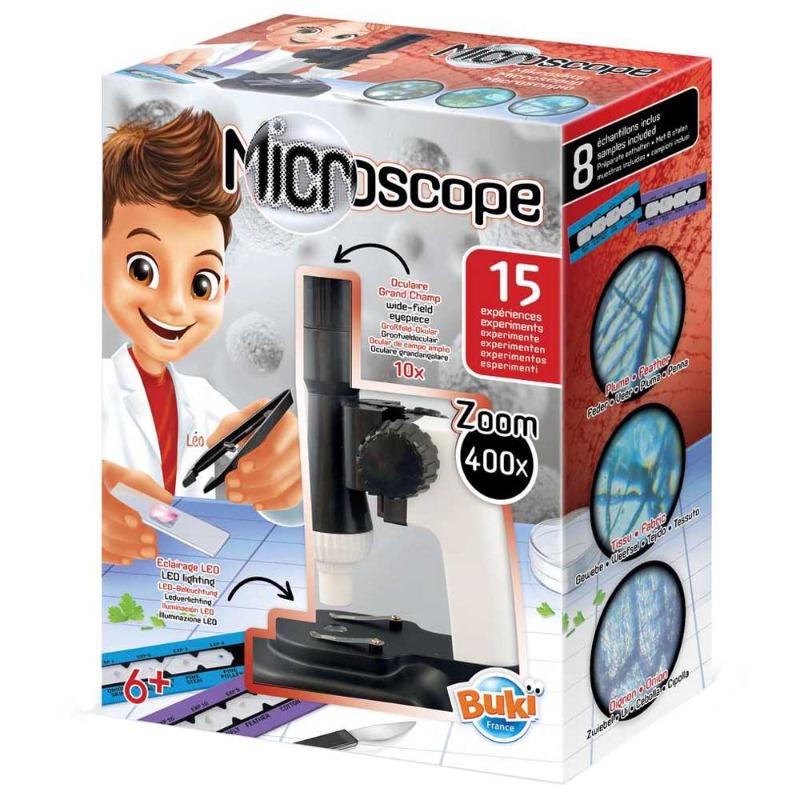 Buki France Microscope With 15 Experiments Kit