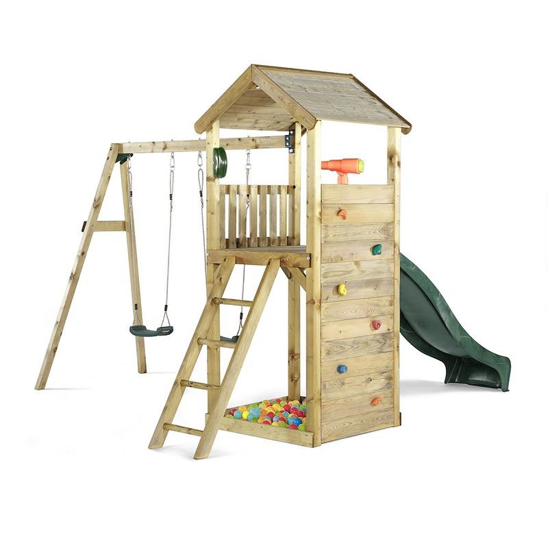 Plum - Wooden Lookout Tower with Swing Arm