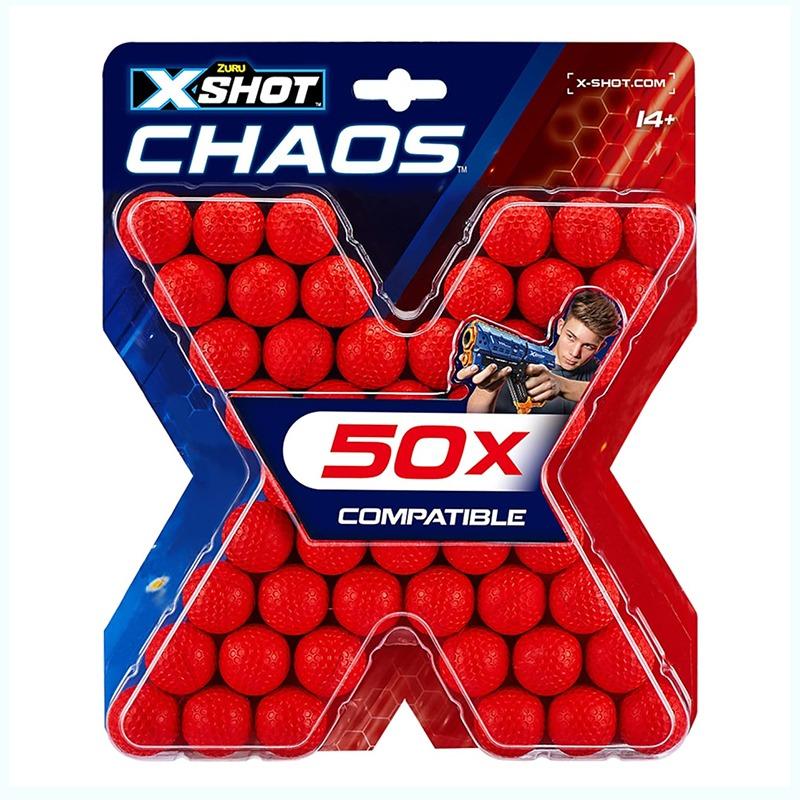 X-Shot Chaos Refill – 50 Rounds
