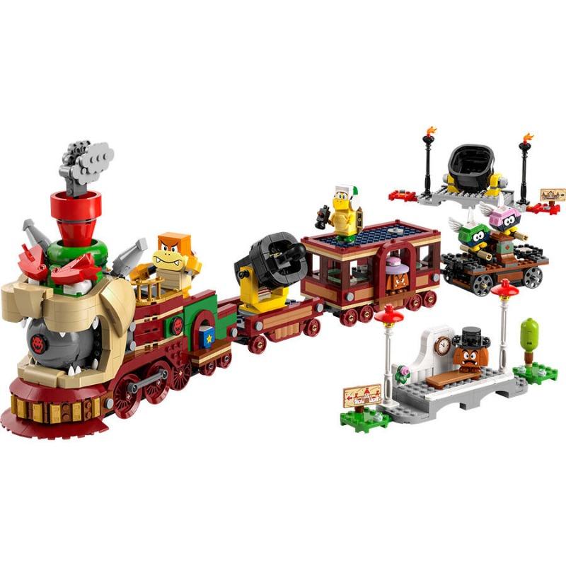 LEGO Building Super Mario The Bowser Express Train 71437