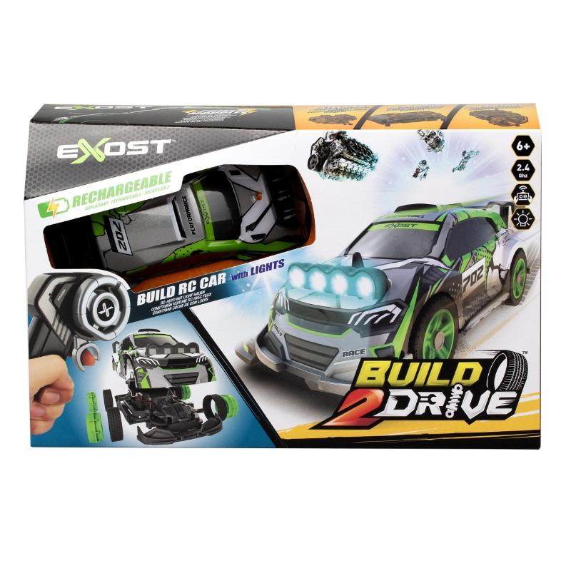 Exost Build 2 Drive Rally Spotlights Remote Control Car