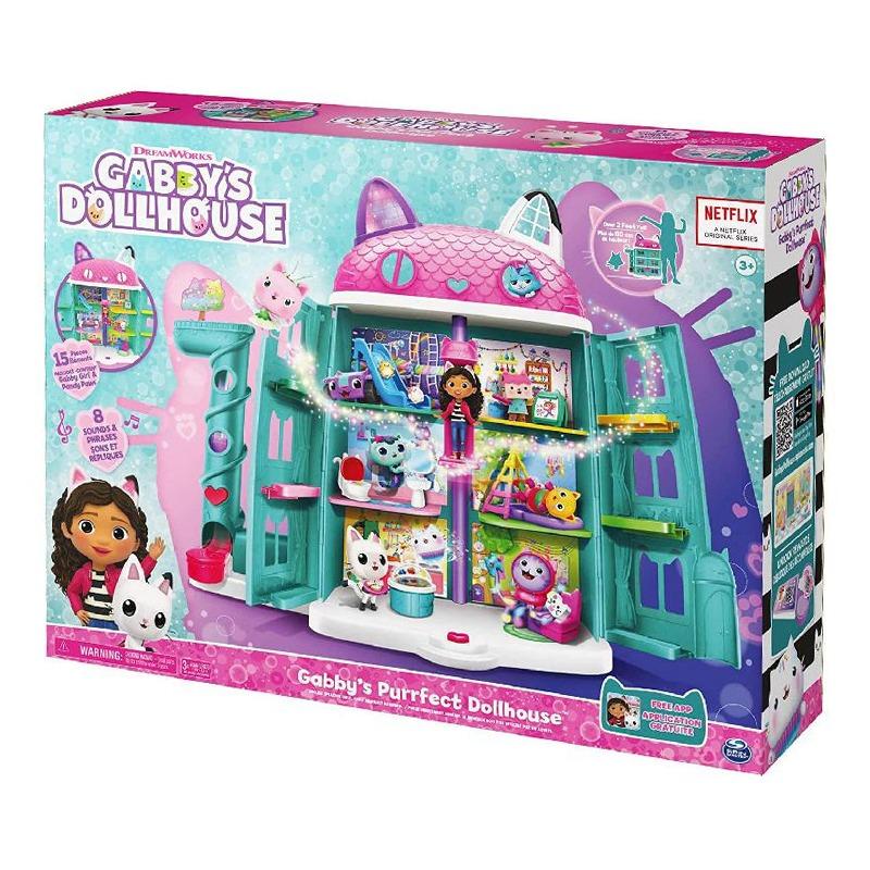 جابيز دول هاوس - مجموعة لعب منزل بيرفكن دول هاوس مع شخصيتين