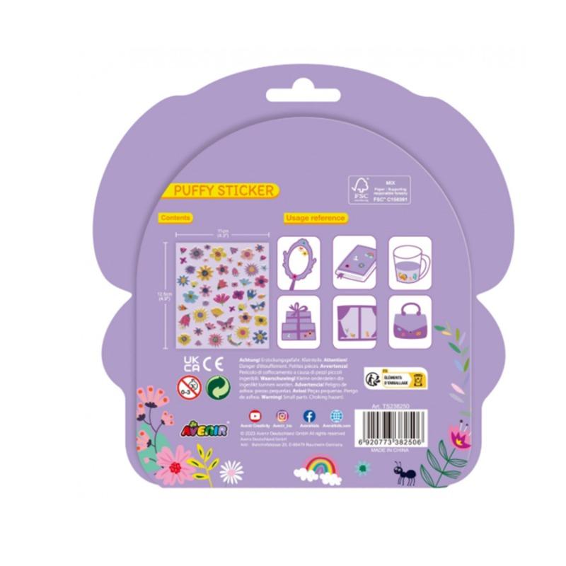 Avenir Puffy Sticker Multicolor - Flowers