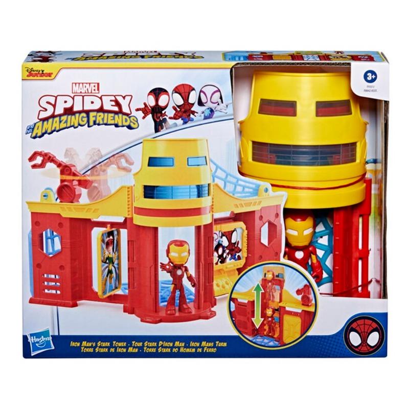 Marvel Stark Tower Playset - Iron Man/Spidey