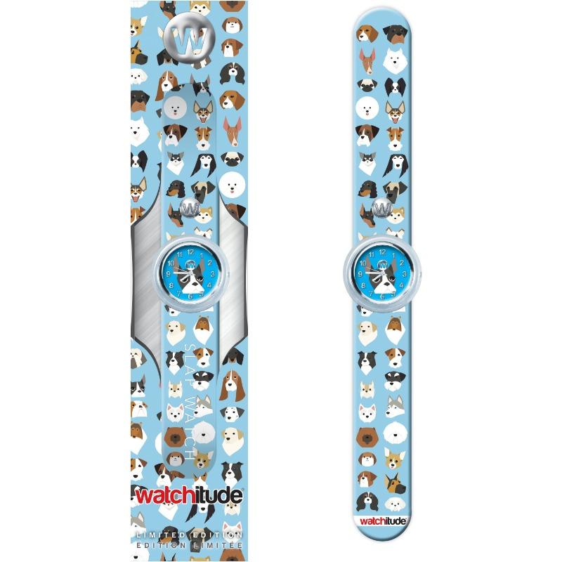 Watchitude Slap Watch - Dog Emoji