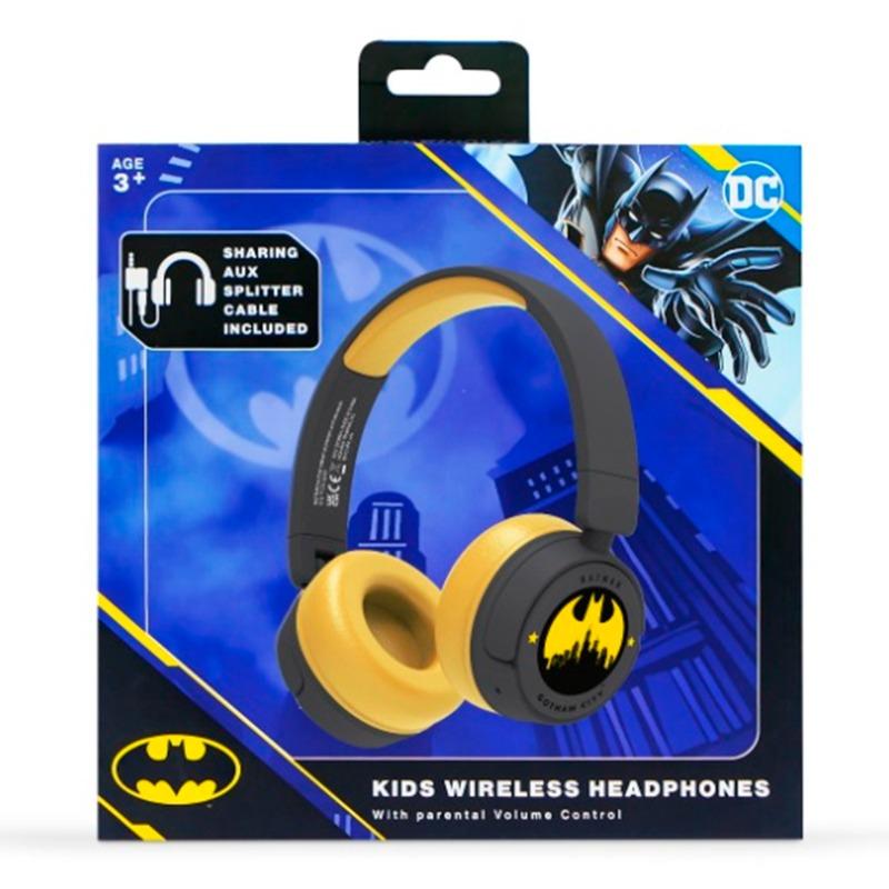 DC Comics Batman Gotham City Kids Wireless Headphones