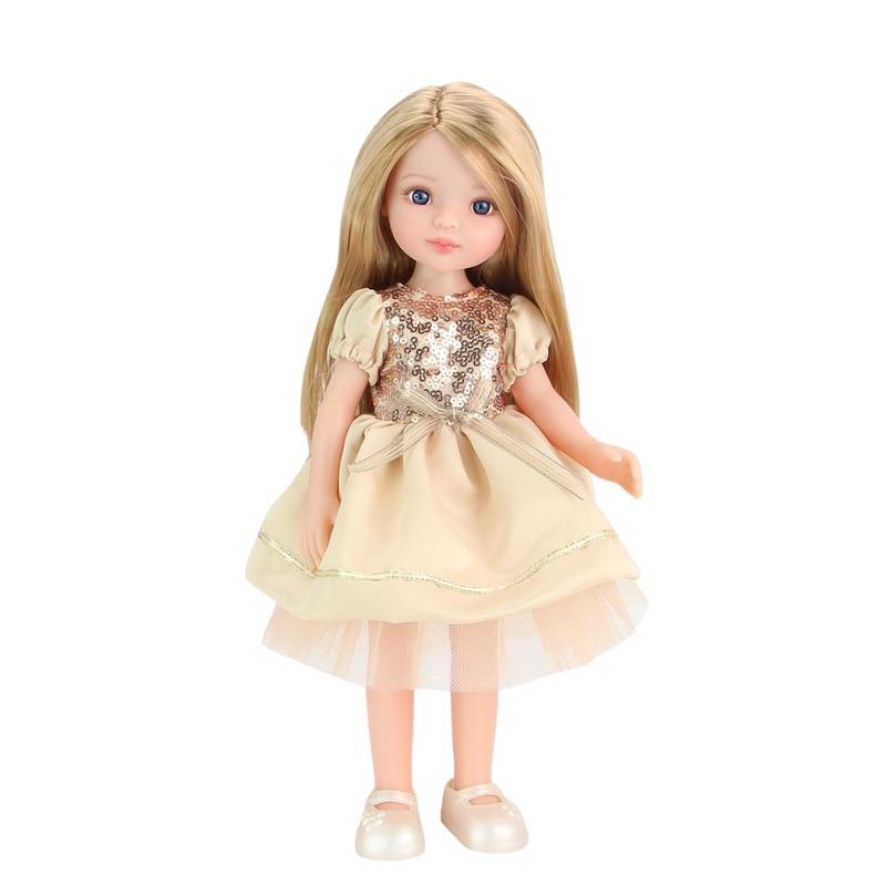 ليتل ميلي - دمية ليتل ميلي ون دريم مع فستان ذهبي مقاس 14 انش