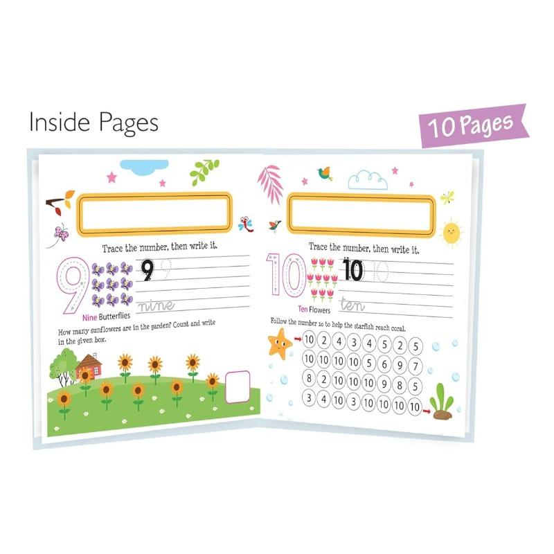 هلو فريند - كتابي الأول إكتب وامسح تعليم الأرقام