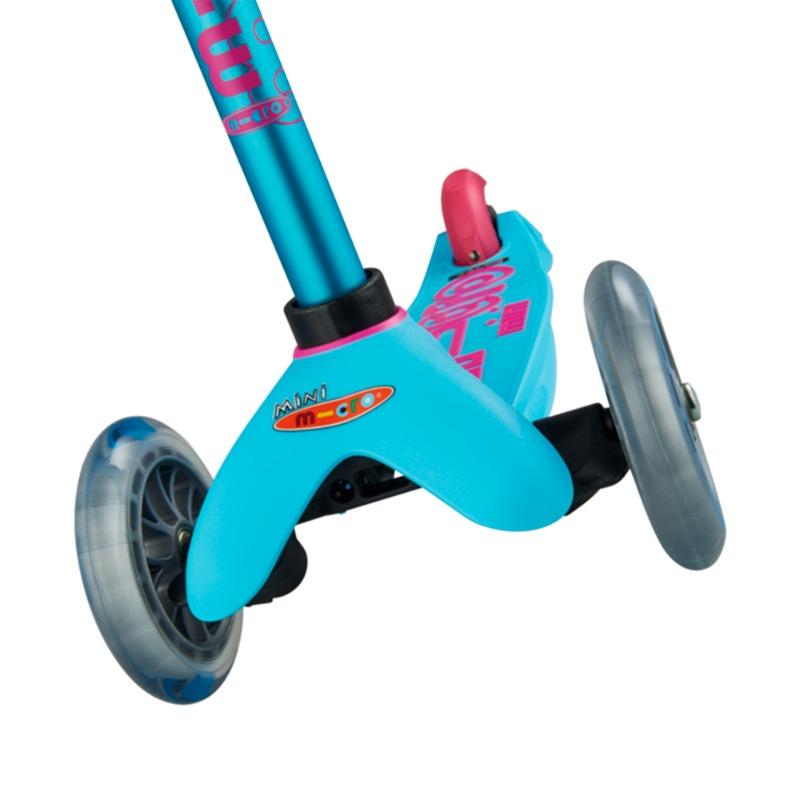 Micro Maxi Mini Micro Deluxe LED Scooter - Turquoise