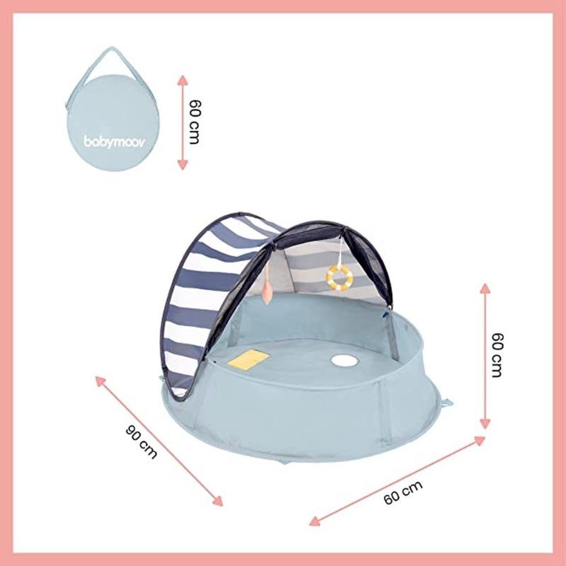 Babymoov Aquani Anti UV Tent And Paddling Pool Mariniere