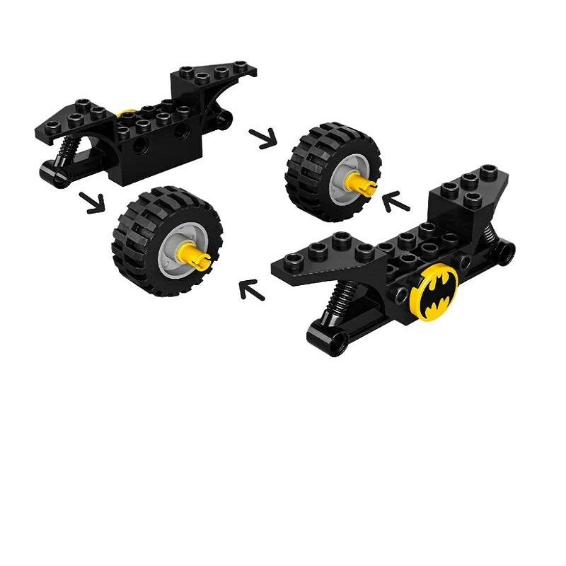 ليجو - مجموعة بناء مركبة باتمان ضد هارلي كوين