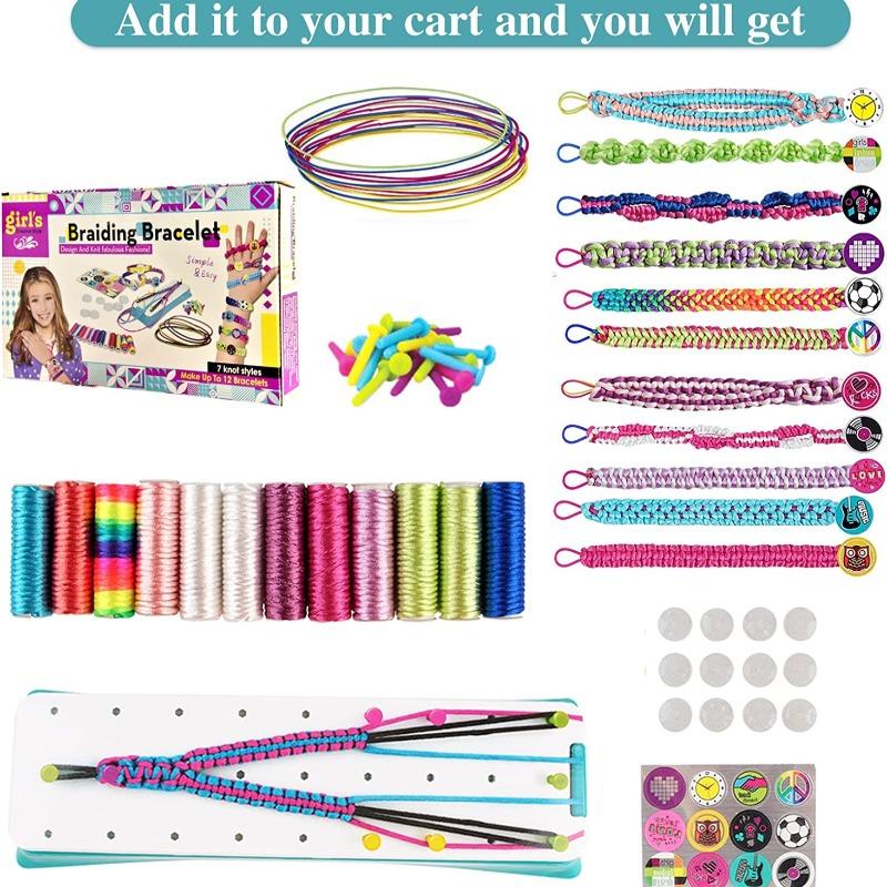 My awesome friendship bracelet making kit
