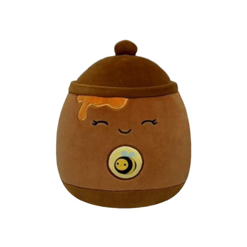Squishmallows D'Angela Brown Honey Jar Little Plush – 7.5 Inch