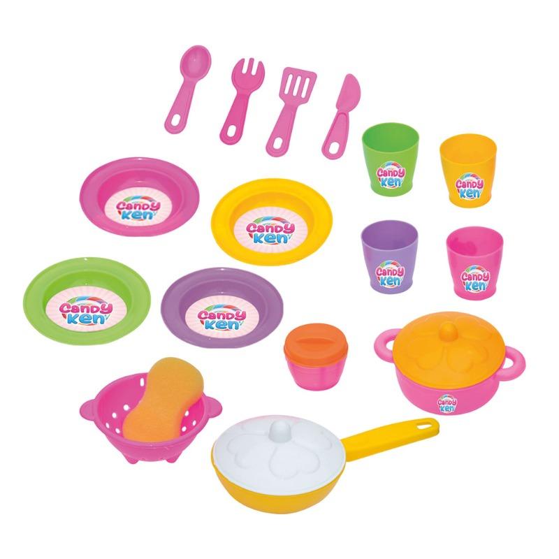 Dede Candy & Ken Dish Rack Set - Assorted