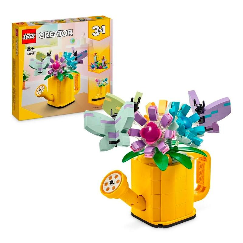 ليجو - مجموعة بناء ساقي الزهور 3 في 1
