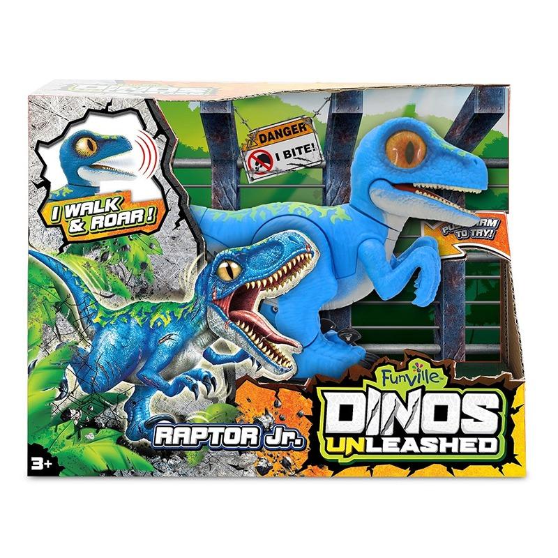Walking And Roaring Raptor Jr Dinosaur