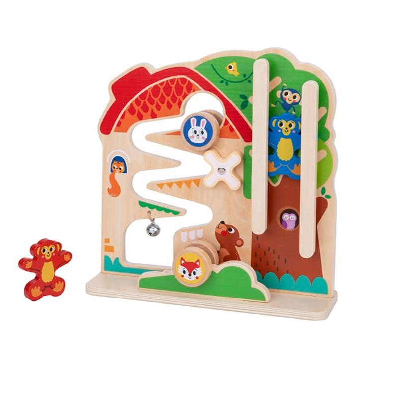 Tooky Toy 2 In 1 Activity Ball Track