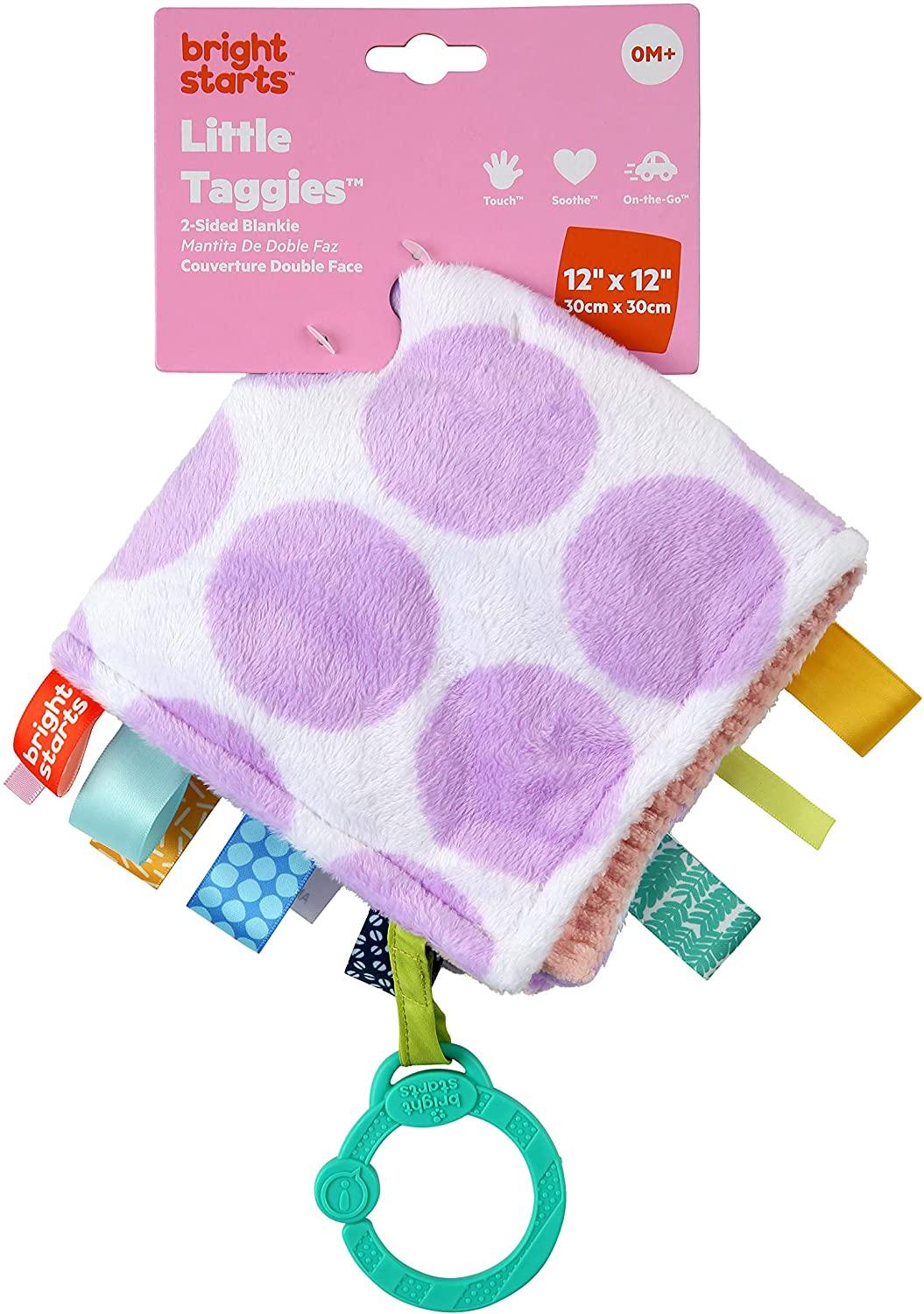 Bright Starts Little Taggies - Two Sided Blankie