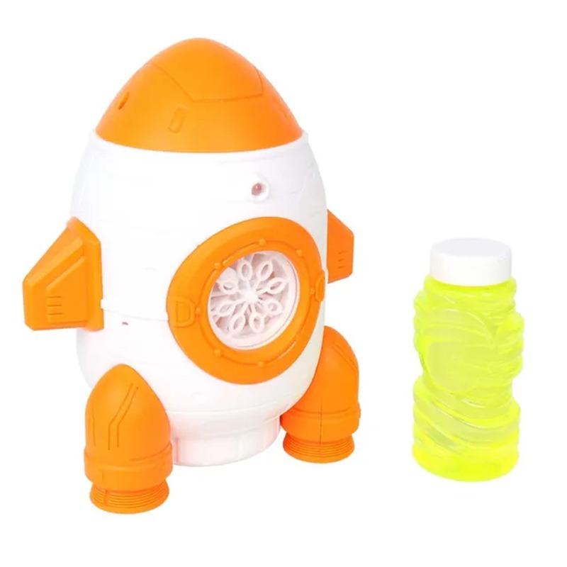 Galaxy Bubbles Rocket Bubble Machine - Multicolor