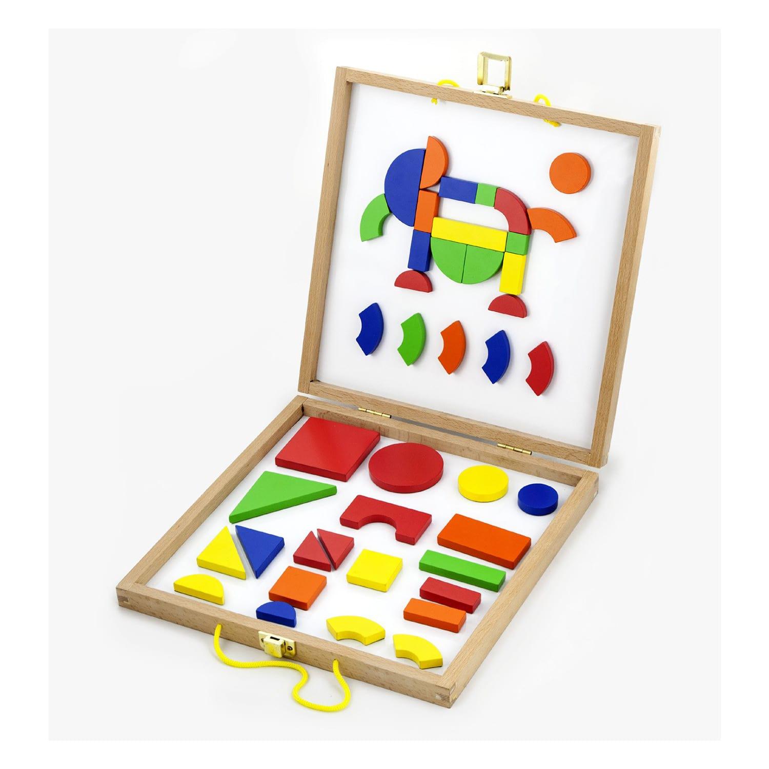 فيجا - كتل مغناطيسية خشبية