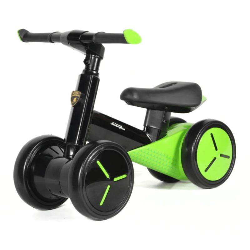 لامبورجيني - دراجة ميني بالانس للأطفال لون اخضر