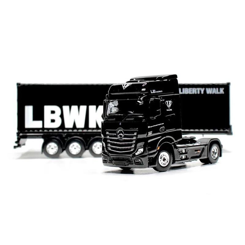Bburago Hauler With Trailer
