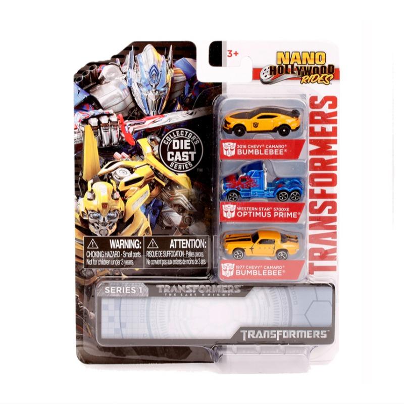 Jada - Hollywood Rides Nano 3-Pack- Assorted