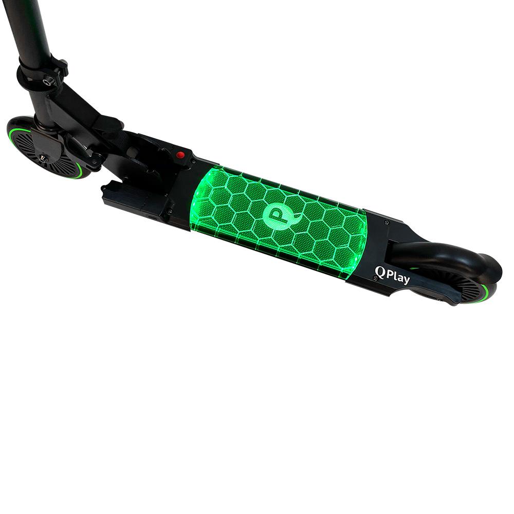 كيو بلاي - سكوتر هوني كومب - لون أخضر