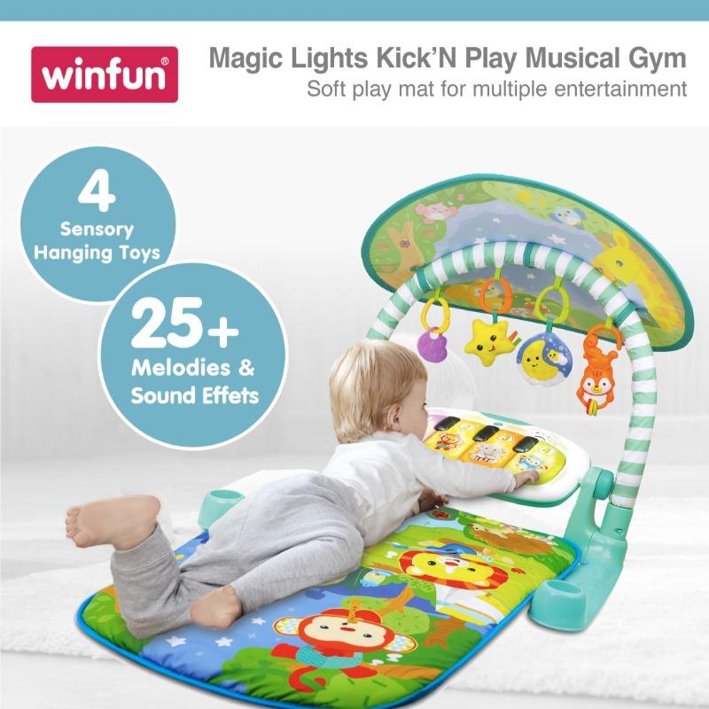 Magic Lights Kick & Play Musical Baby Gym
