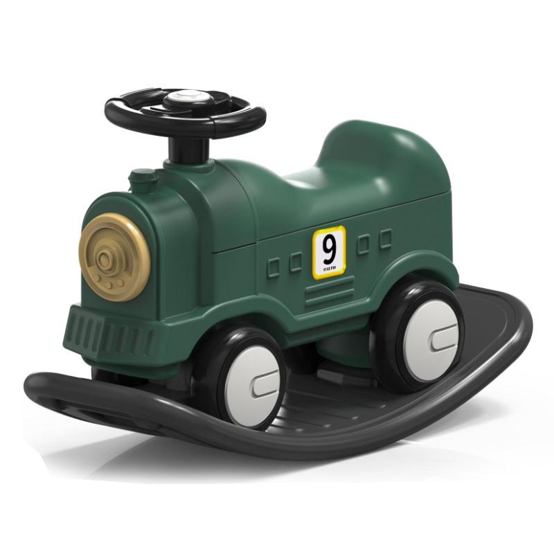 Train Rocking Horse Ride On Toy 2 in 1
