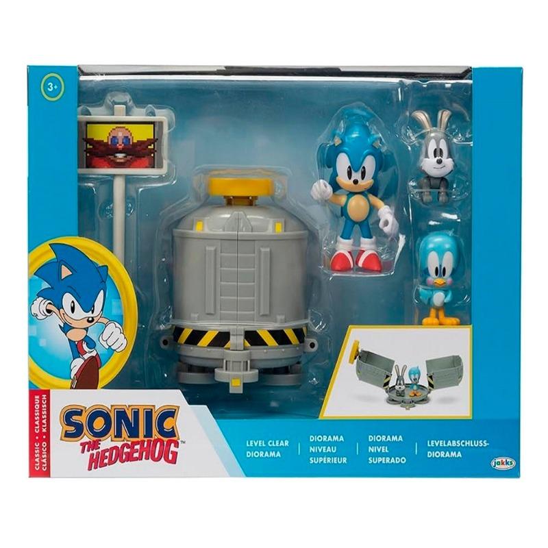 Sonic The Hedgehog 2.5" Level Clear Diorama