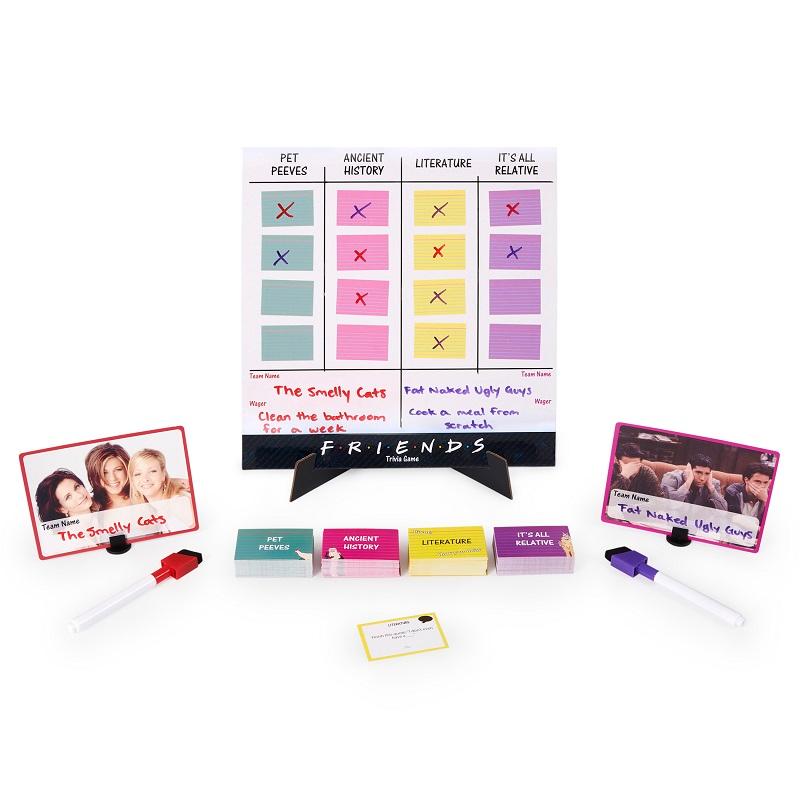 Friends TV Show The One with the Apartment Bet Party Game